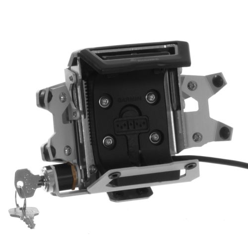 01-065-0600-0 Lenkerhalterung Garmin Montana/ BMW Navigator Adventure*abschliessbar* *eloxiert Alu natur*
