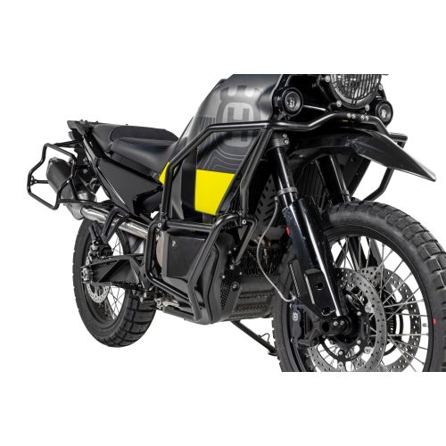 01-414-5163-0 Verkleidungsschutzbuegel Edelstahl, Schwarz fuer Husqvarna Norden 901