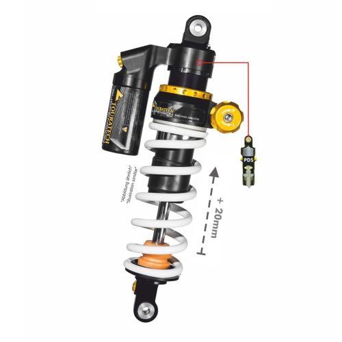 01-371-5876-0 Touratech Suspension +20mm Federbein für KTM 1290 Super Adventure R (2021-) Typ Extreme
