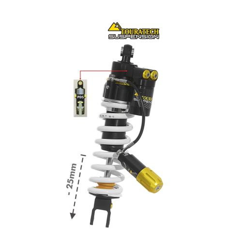 01-402-5879-0 Touratech Suspension Tieferlegung -25mm Honda CRF1000L Africa Twin ab 2018 Typ Extreme