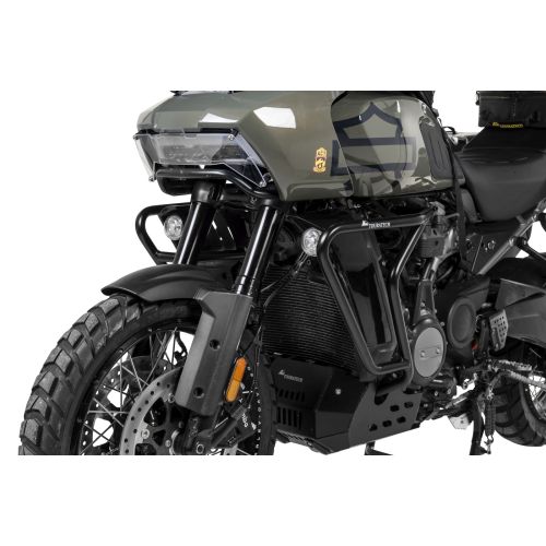 01-440-5161-0 Sturzbuegel Edelstahl schwarz fuer Harley-Davidson RA1250 Pan America