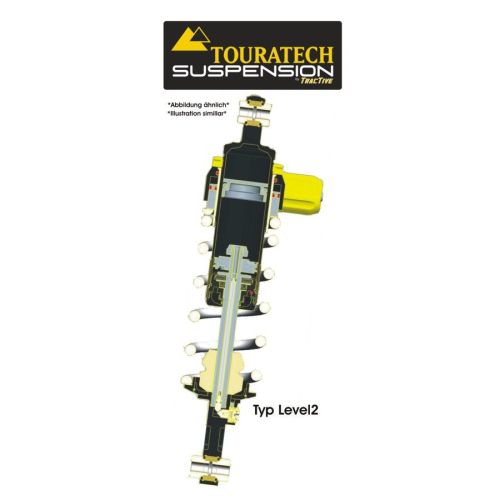 01-405-5855-0 Touratech Suspension Federbein fuer Honda NC750X (2013-2015) Typ Level2