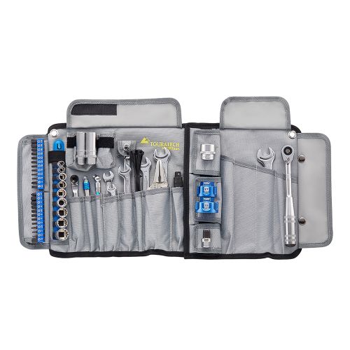 01-070-2212-0 Touratech Profi Werkzeugset für KTM, Husqvarna und Ducati Motorräder, 68 teilig