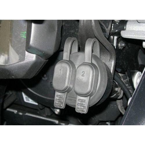 01-030-0084-0 Doppel-USB Plug-n-Play Einbausteckdose fuer BMW Motorraeder