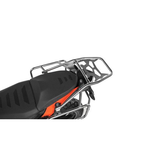 01-375-5457-0 ZEGA Topcasetraeger / Gepaeckbruecke, Edelstahl fuer KTM 390 Adventure
