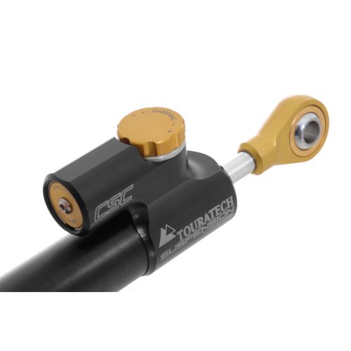 01-082-5891-0 Touratech Suspension Lenkungsdaempfer *CSC* fuer BMW F900GS/Adventure, F850/Adventure ab 2018 +incl. Anbausatz+