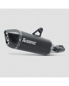 Endschalldämpfer Akrapovic slip-on, Titan, schwarz, für BMW R1200GS (LC) 2013-2016 / R1200GS Adventure (LC) 2014-2016