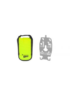 ZEGA Evo Zubehörhalter mit Touratech Waterproof Zusatztasche "High Visibility", Größe S