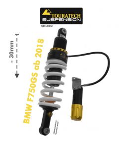 Touratech Suspension Tieferlegung -30mm für BMW F750GS ab 2018 Typ Level2