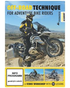 Video DVD "Off-road technique for adventure bike riders" (englisch)