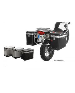 ZEGA Pro Koffersystem "And-S" 45/45 Liter mit Edelstahlträger für BMW F650GS / F650GS Dakar / G650GS / G650GS Sertao