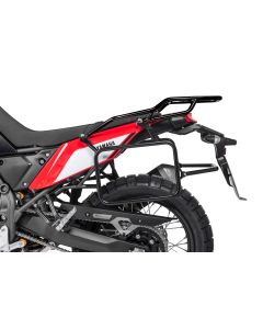 Kofferträger Edelstahl, schwarz für Yamaha Tenere 700 / World Raid