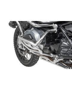 Verstärkungsstrebe Edelstahl für Original BMW Motorschutzbügel + Touratech Sturzbügelerweiterung, BMW R1200GS Adventure (LC) 2014-2016