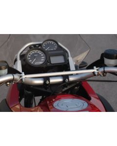 01-040-0603-0 Crossbar 22/25 290 for motorcycles with tubular handle- bars, e.g. BMW 1200GS/Adventure(-2012)