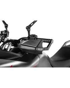 01-401-5661-0 Handprotektoren DEFENSA Expedition, schwarz, Honda XL750 Transalp