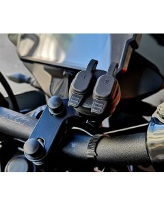 01-030-0089-0 Dual USB socket for handlebar clamp mount