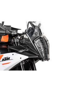 01-372-5096-0 Scheinwerferschutz mit Schnellverschluss fuer KTM 790/ 890 Adventure/ R (2023-) *OFFROAD USE ONLY*
