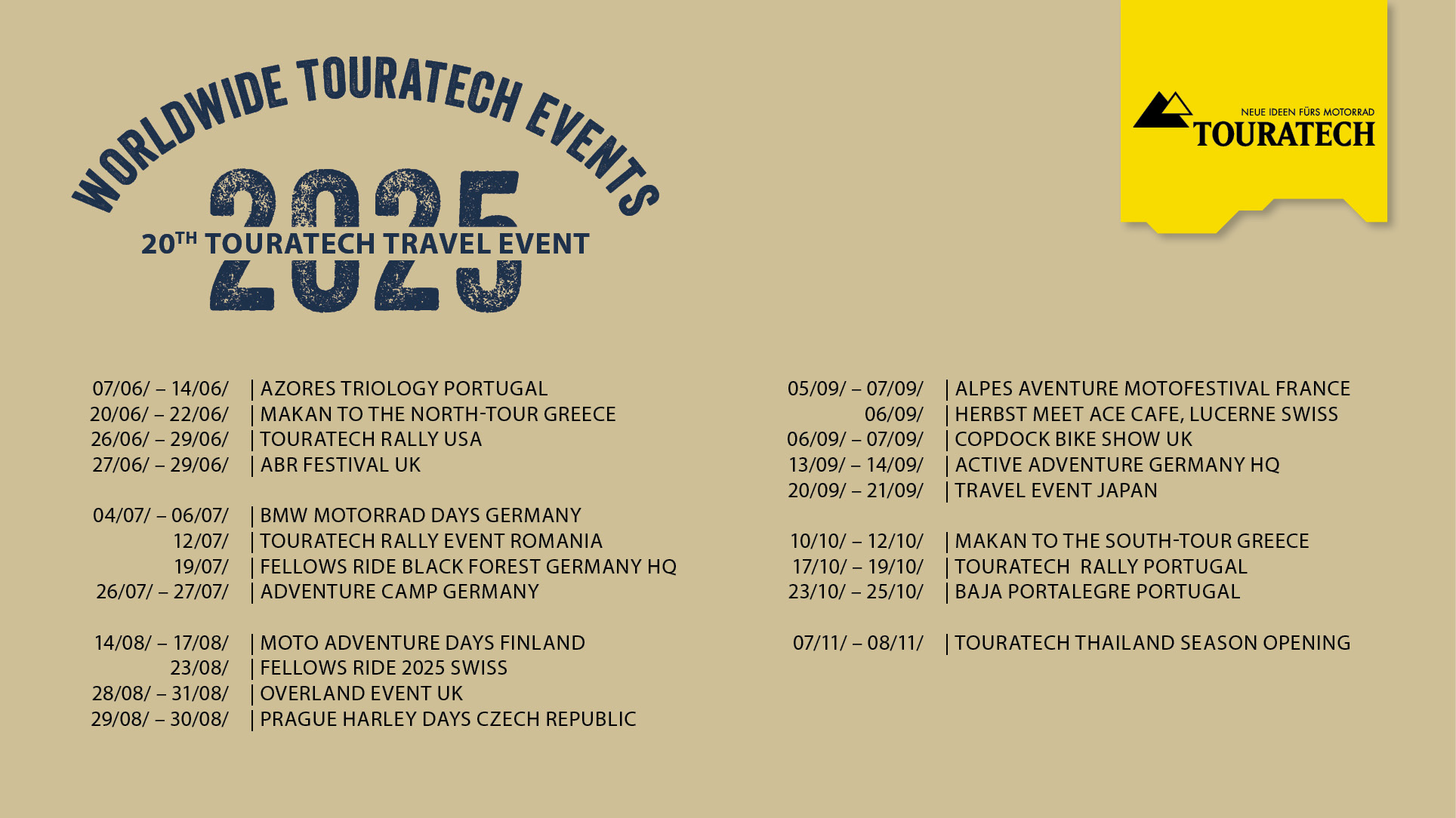 Termine & Events 2025